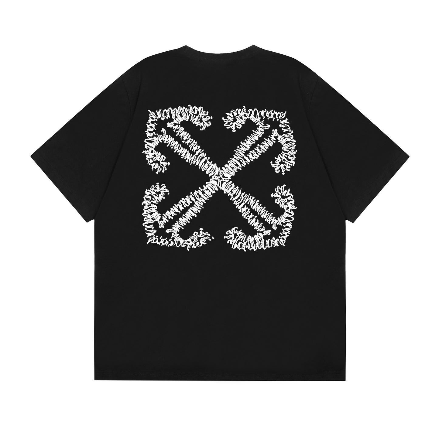 OFF-WHITE cotton short-sleeved T-shirt F87