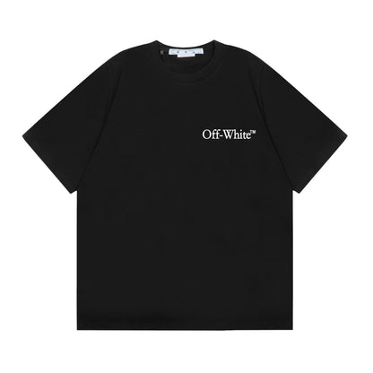 OFF-WHITE cotton short-sleeved T-shirt F87