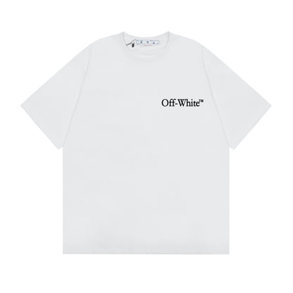 OFF-WHITE cotton short-sleeved T-shirt F87