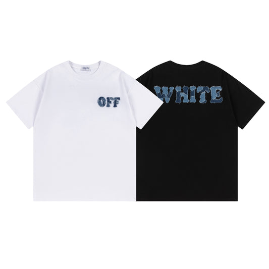 OFF-WHITE Cotton Short-sleeved T-shirt 9057