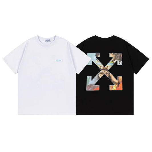 OFF-WHITE Cotton Short-sleeved T-shirt 9061
