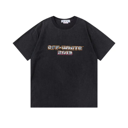 OFF-WHITE Cotton Short-sleeved T-shirt 3058