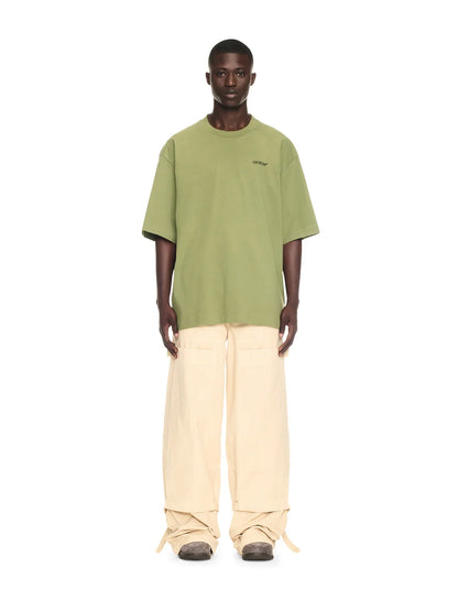 OFF-WHITE Cotton Short-sleeved T-shirt 9001