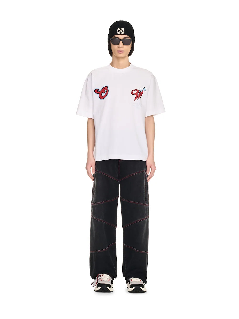 OFF-WHITE Cotton Short-sleeved T-shirt 9003