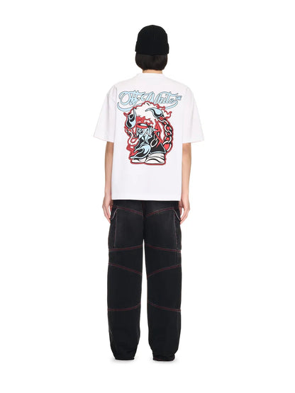OFF-WHITE Cotton Short-sleeved T-shirt 9003