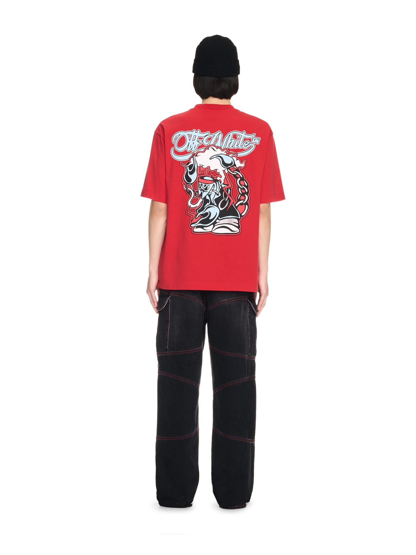 OFF-WHITE Cotton Short-sleeved T-shirt 9003