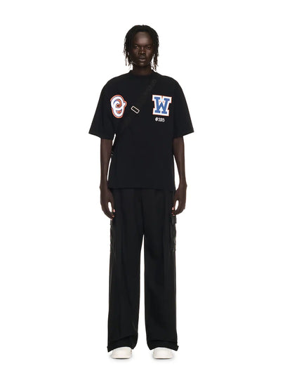 OFF-WHITE Cotton Short-sleeved T-shirt 9005
