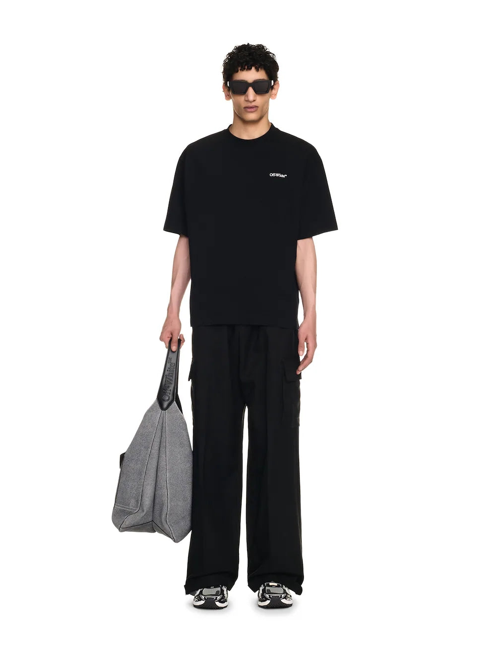 OFF-WHITE Cotton Short-sleeved T-shirt 9001
