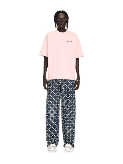 OFF-WHITE Cotton Short-sleeved T-shirt 9012