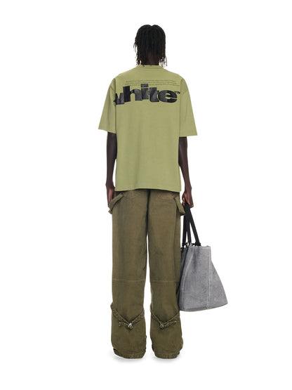 OFF-WHITE Cotton Short-sleeved T-shirt 9021