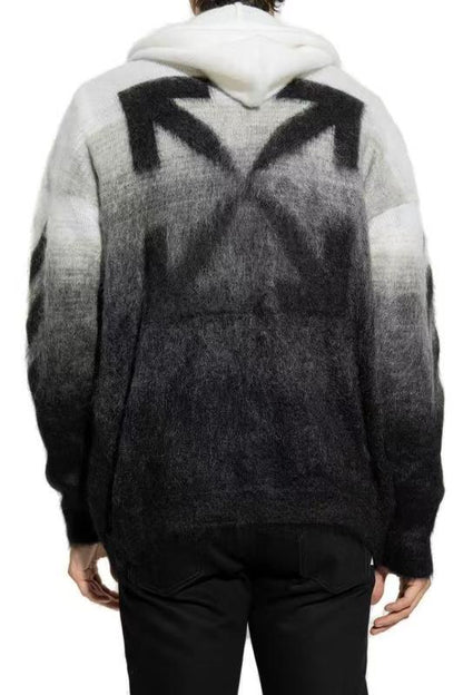 OFF WHITE Cardigan Mohair Sweater Jacket 339