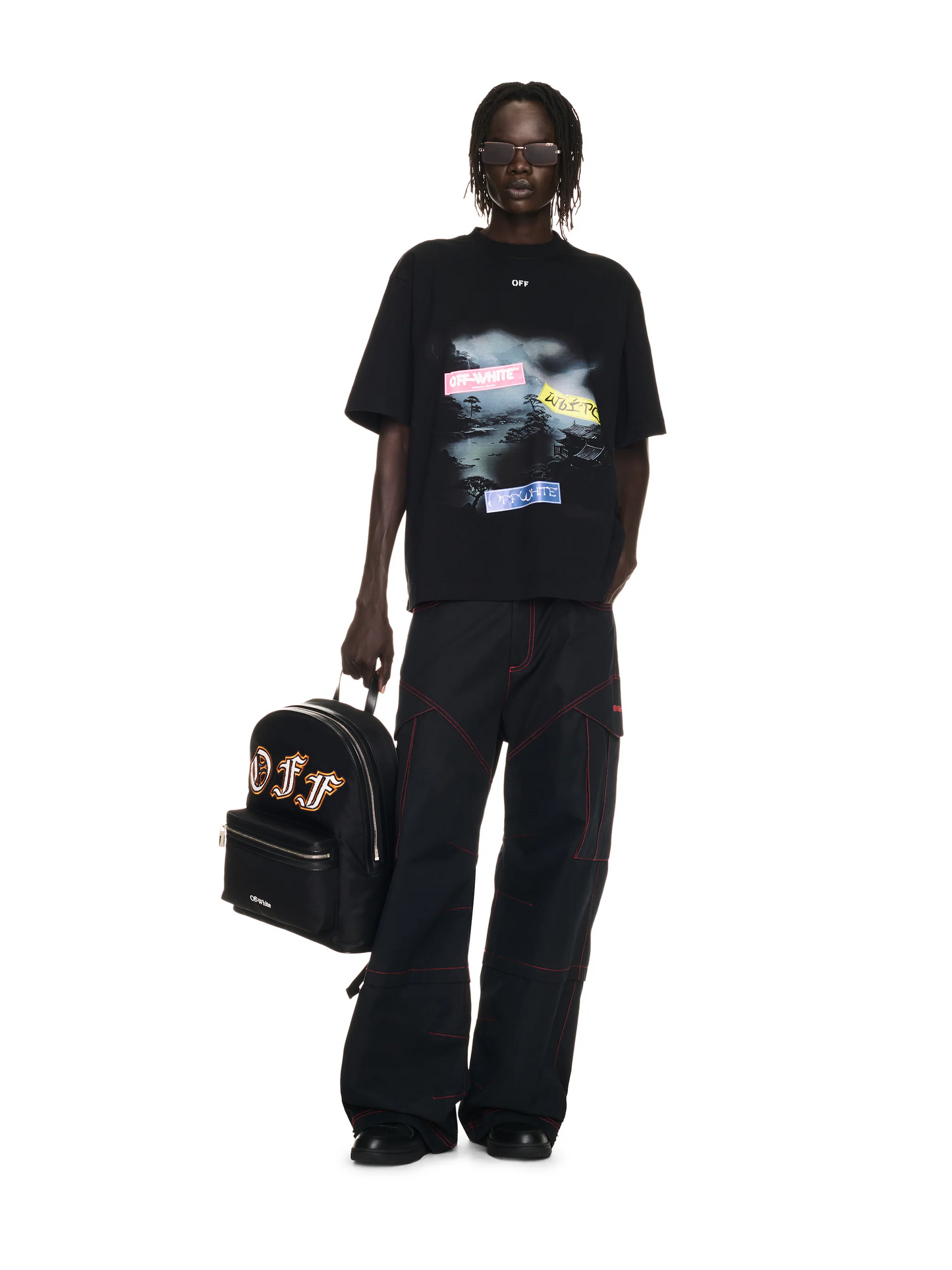 OFF-WHITE Cotton Short-sleeved T-shirt 9020