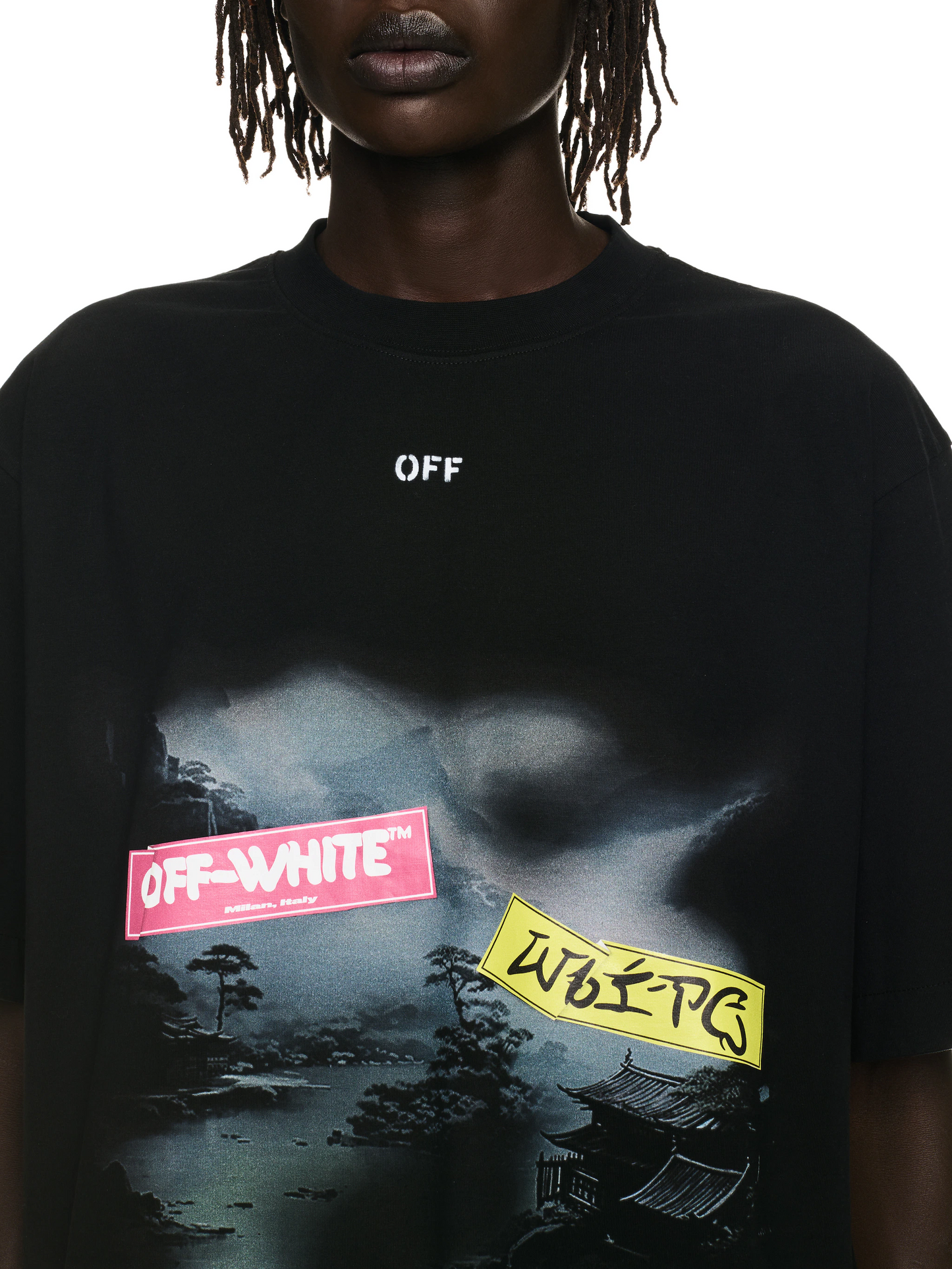 OFF-WHITE Cotton Short-sleeved T-shirt 9020