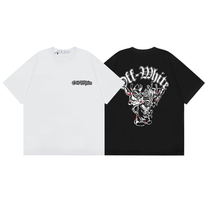 OFF-WHITE Cotton Short-sleeved T-shirt F70