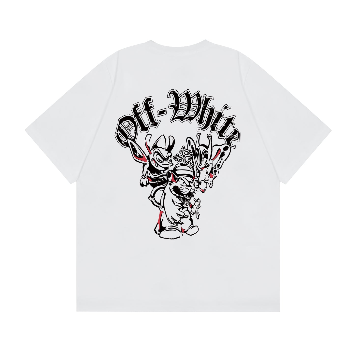 OFF-WHITE Cotton Short-sleeved T-shirt F70