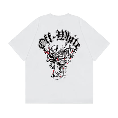 OFF-WHITE Cotton Short-sleeved T-shirt F70