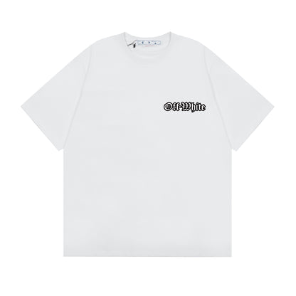 OFF-WHITE Cotton Short-sleeved T-shirt F70