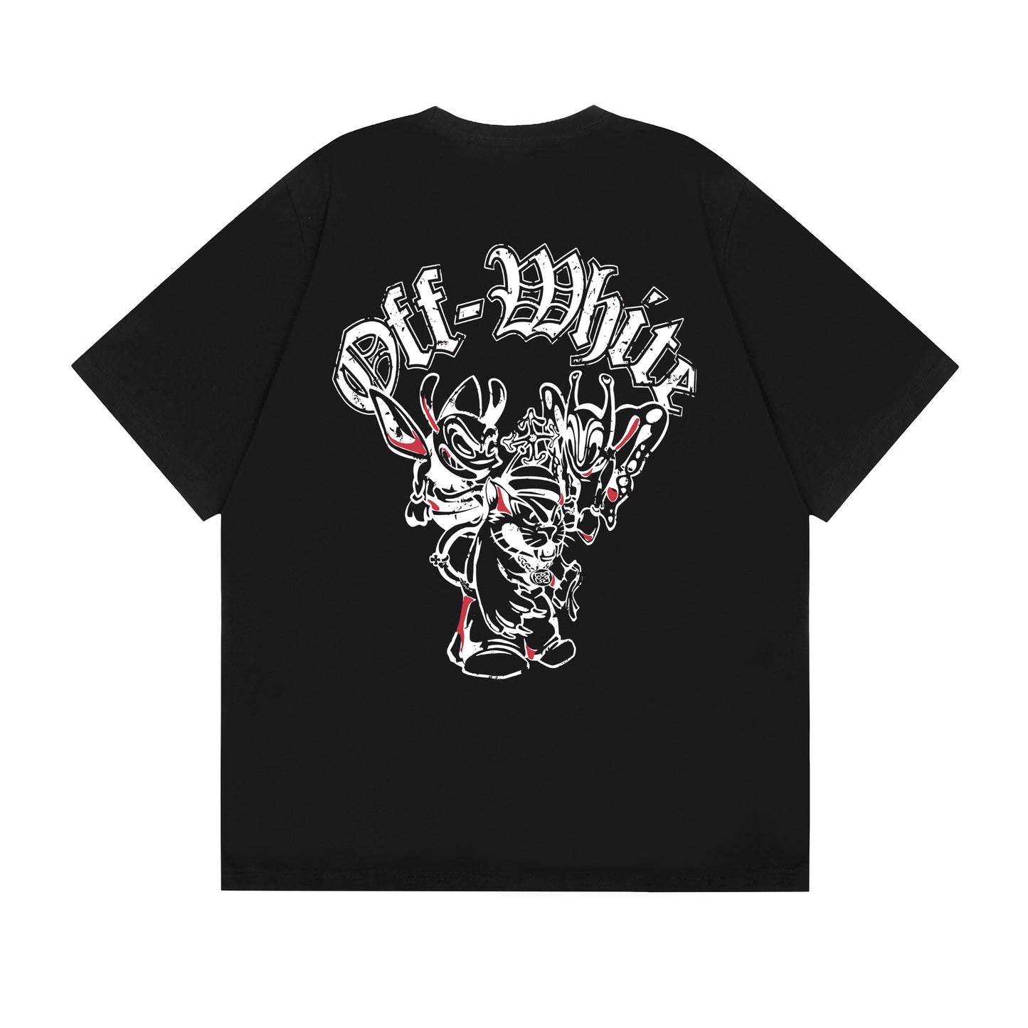 OFF-WHITE Cotton Short-sleeved T-shirt F70