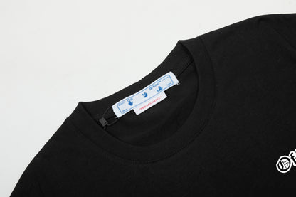 OFF-WHITE Cotton Short-sleeved T-shirt F70