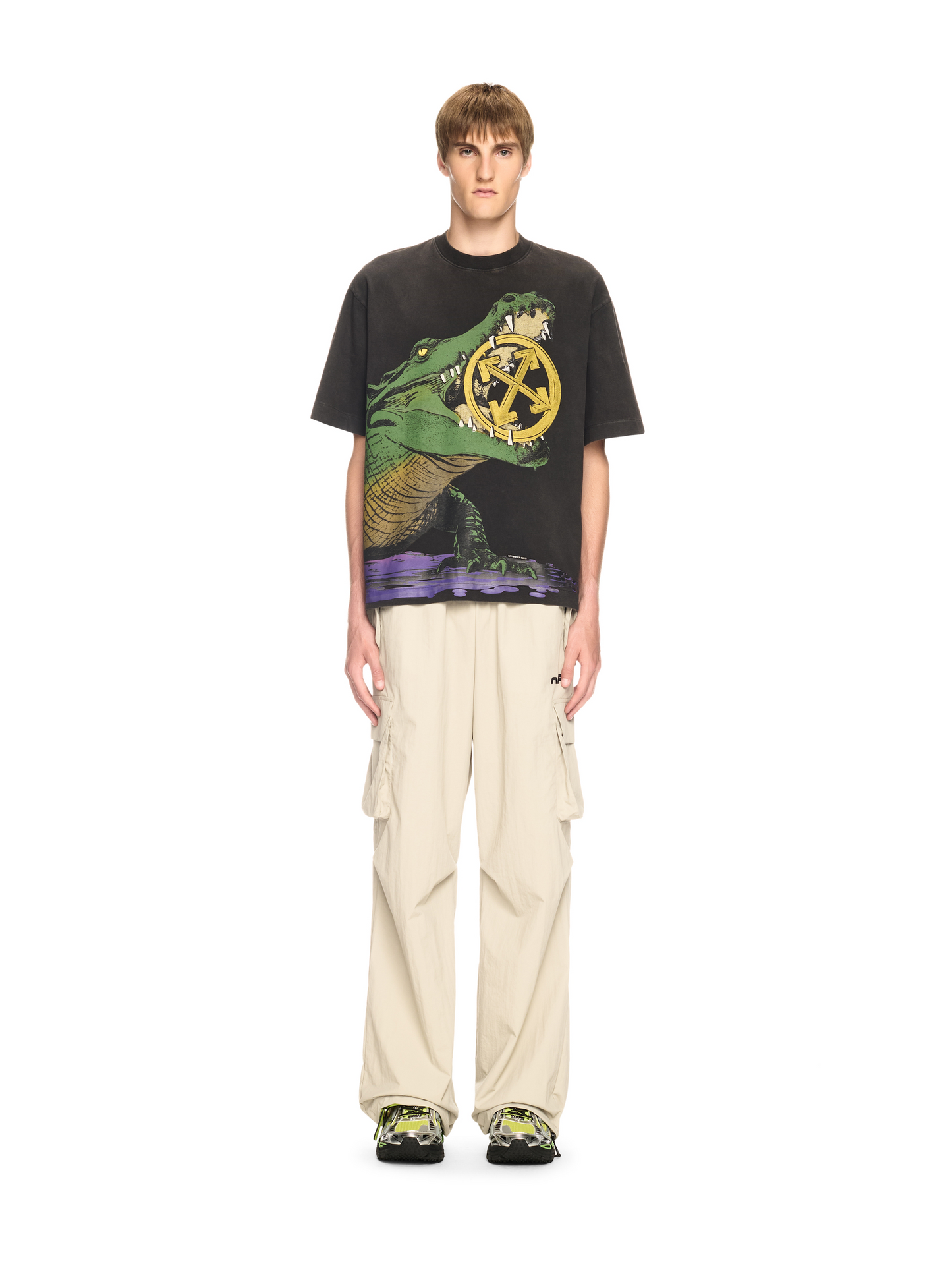 OFF-WHITE Cotton Short-sleeved T-shirt 9022