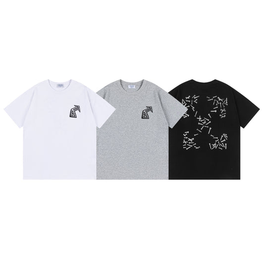 OFF-WHITE Cotton Short-sleeved T-shirt 9016