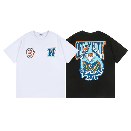 OFF-WHITE Cotton Short-sleeved T-shirt 9005