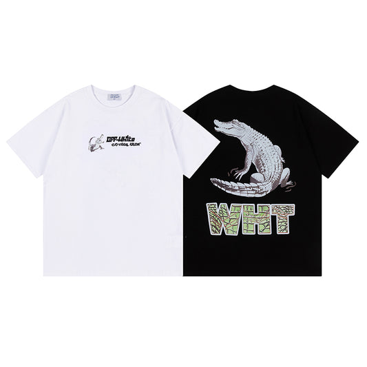 OFF-WHITE Cotton Short-sleeved T-shirt9063