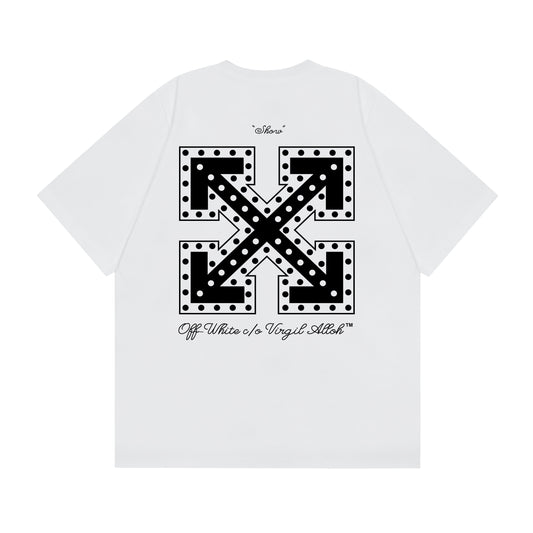 OFF-WHITE Cotton Short-sleeved T-shirt F71