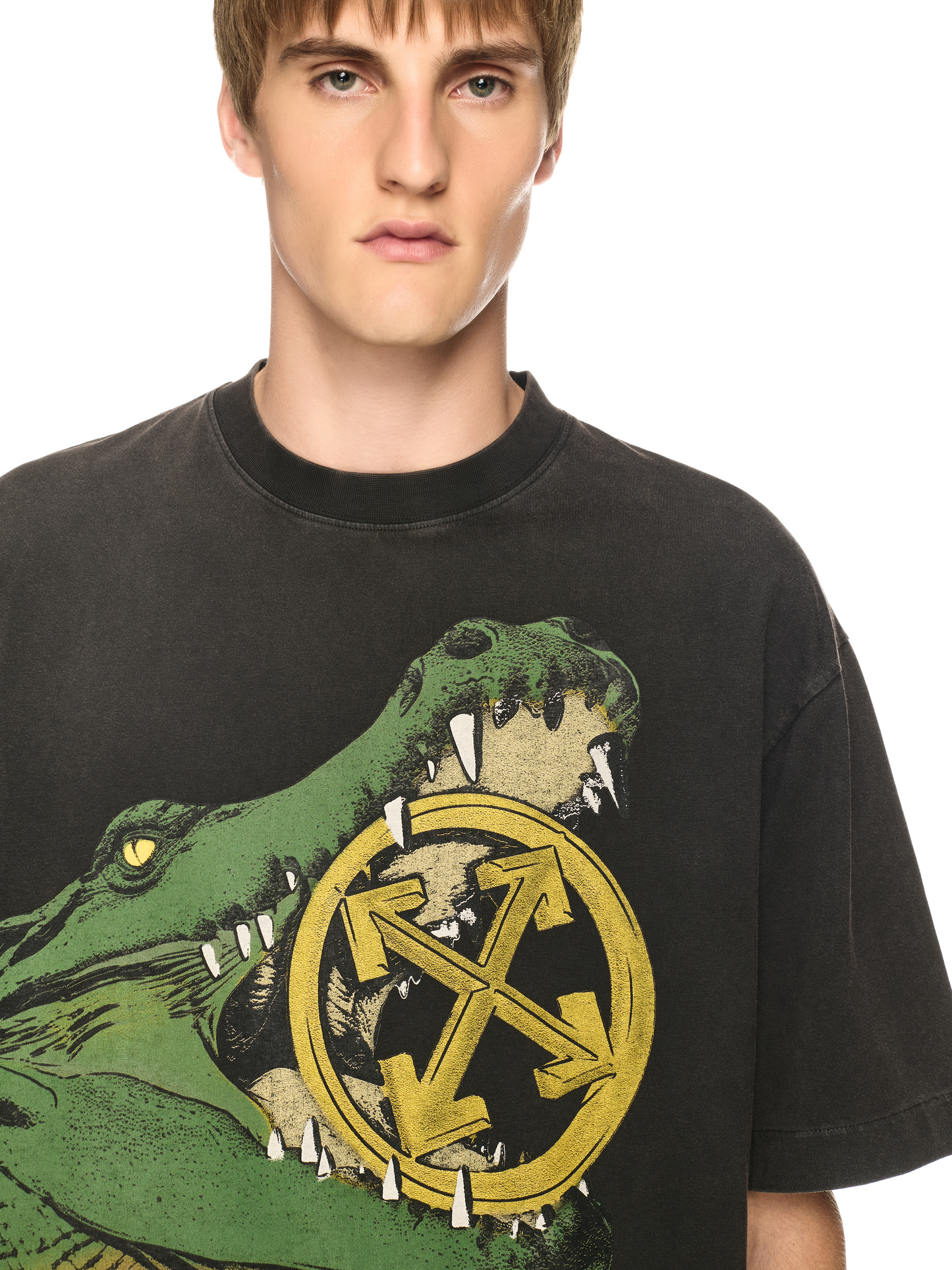 OFF-WHITE Cotton Short-sleeved T-shirt 9022