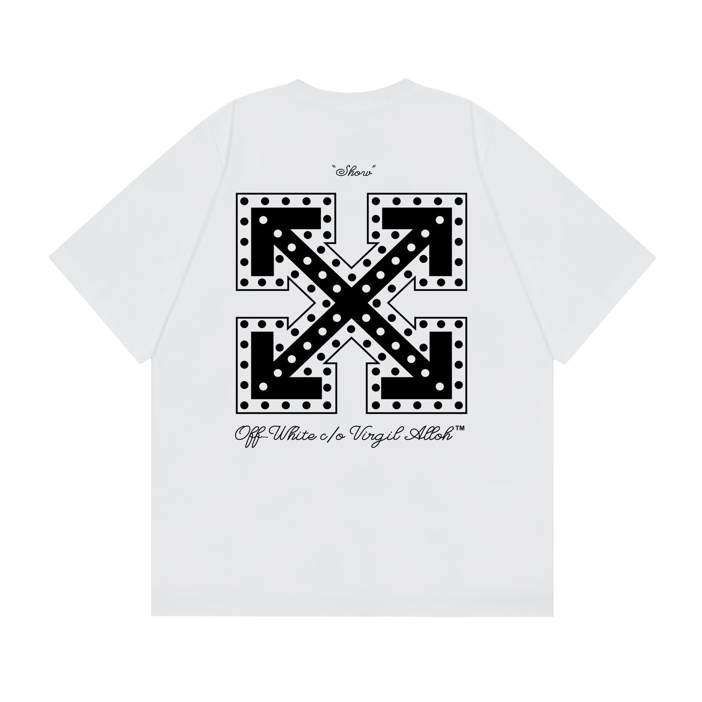 OFF-WHITE Cotton Short-sleeved T-shirt F71