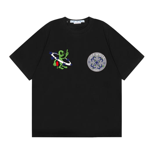 OFF-WHITE Cotton Short-sleeved T-shirt F72