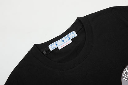 OFF-WHITE Cotton Short-sleeved T-shirt F72