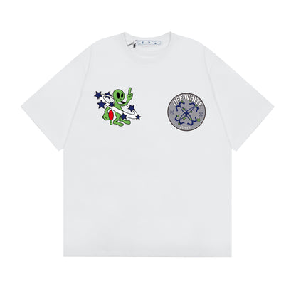 OFF-WHITE Cotton Short-sleeved T-shirt F72