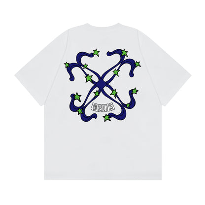 OFF-WHITE Cotton Short-sleeved T-shirt F72