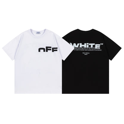 OFF-WHITE Cotton Short-sleeved T-shirt 9059