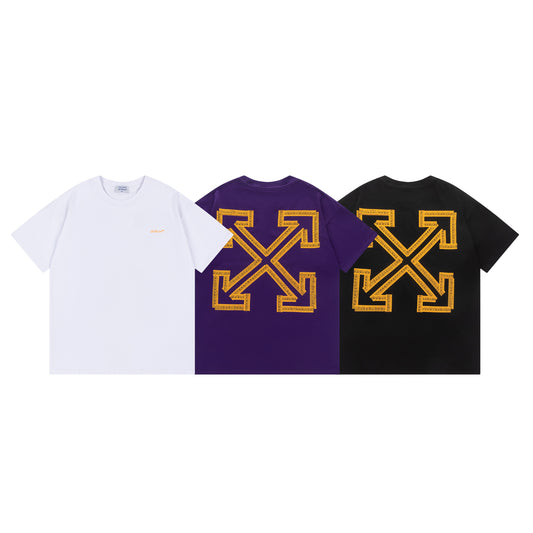 OFF-WHITE Cotton Short Sleeve T-Shirt 9028