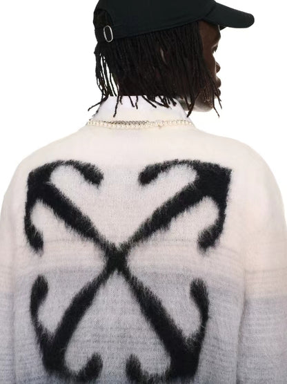 OFF WHITE mohair sweater 608