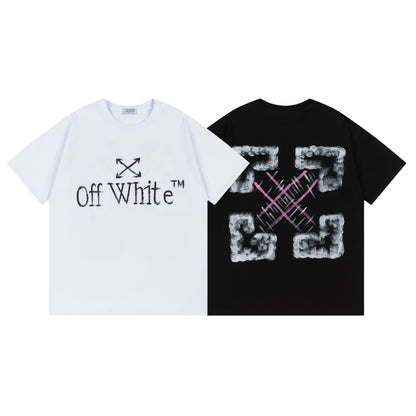 OFF-WHITE Cotton Short-sleeved T-shirt 9056