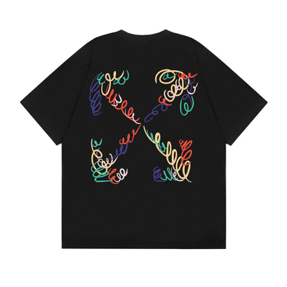 OFF-WHITE Cotton Short-Sleeved T-Shirt F74
