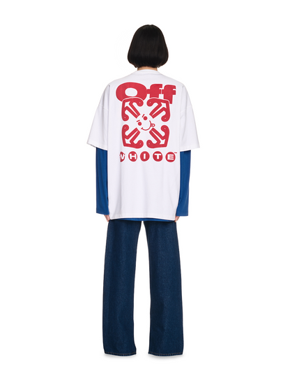 OFF-WHITE Cotton Short Sleeve T-Shirt 9024