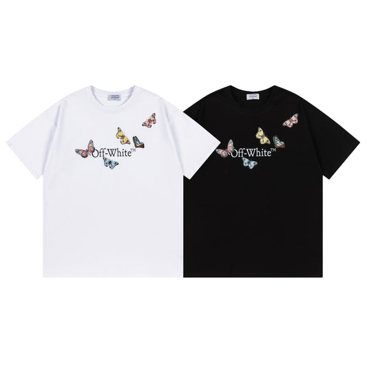 OFF-WHITE Cotton Short-sleeved T-shirt 9060