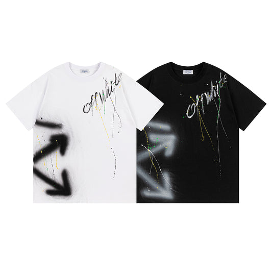 OFF-WHITE Cotton Short-sleeved T-shirt 9067