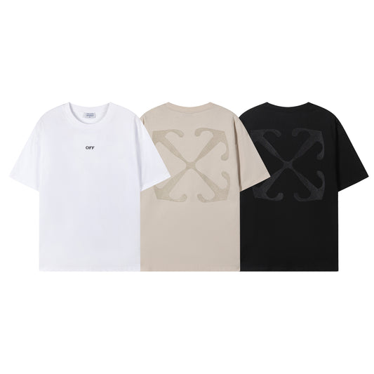 OFF-WHITE Cotton Short-sleeved T-shirt 8030