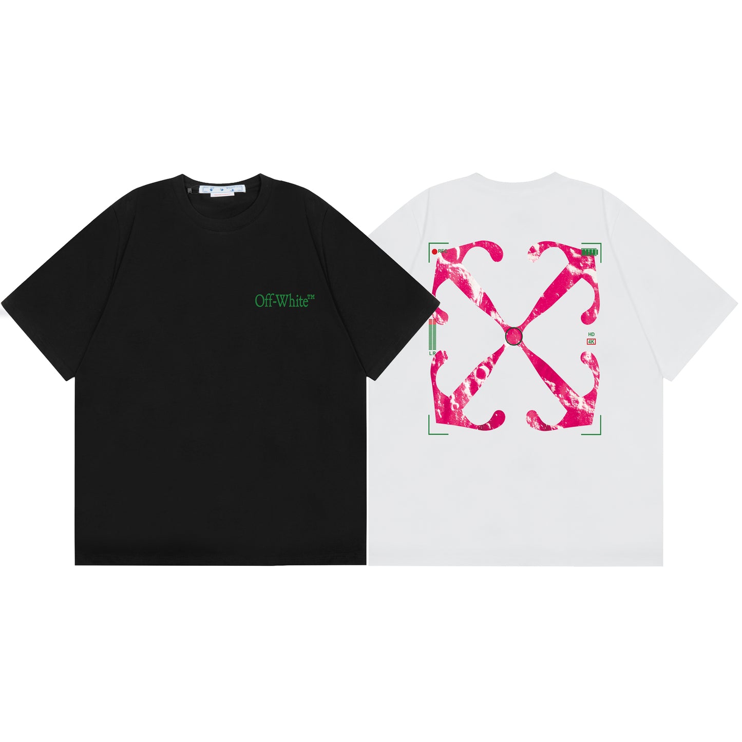 OFF-WHITE Cotton Short-sleeved T-shirt F88
