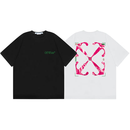 OFF-WHITE Cotton Short-sleeved T-shirt F88