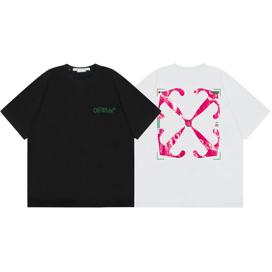 OFF-WHITE Cotton Short-sleeved T-shirt F88