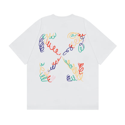 OFF-WHITE Cotton Short-Sleeved T-Shirt F74
