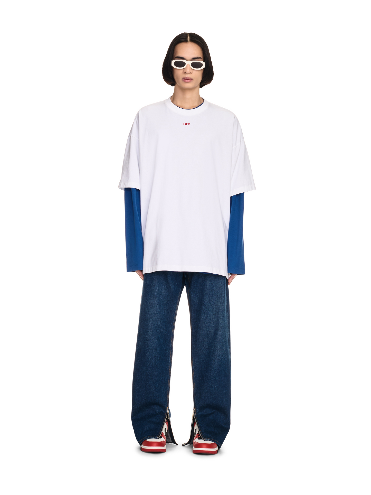 OFF-WHITE Cotton Short Sleeve T-Shirt 9024