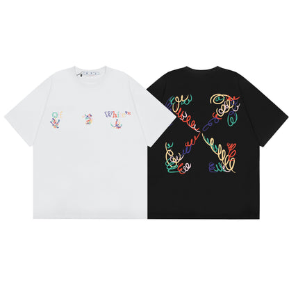 OFF-WHITE Cotton Short-Sleeved T-Shirt F74