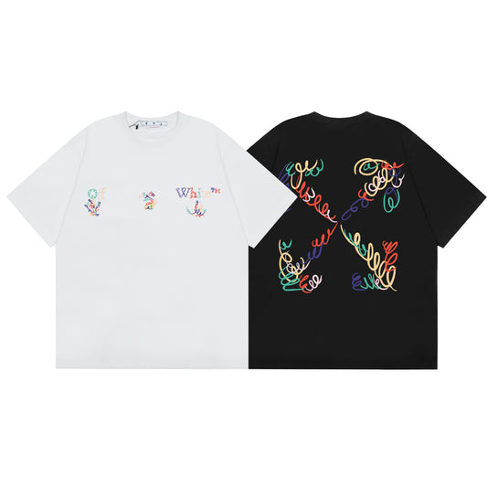 OFF-WHITE Cotton Short-Sleeved T-Shirt F74